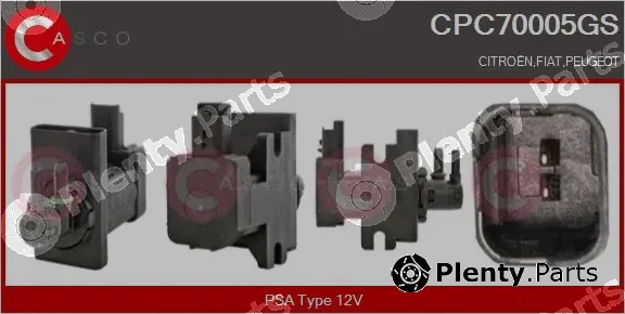 Casco CPC70005GS — Pressure Converter, exhaust control