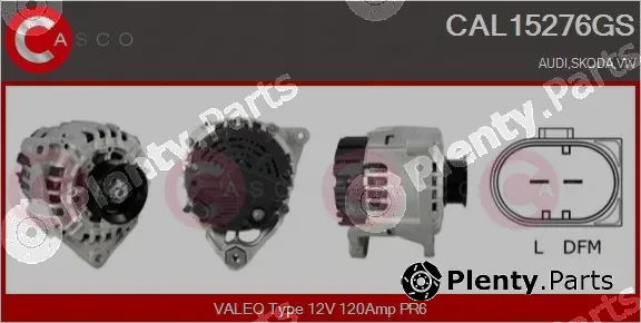 Casco CAL15276GS — Alternator