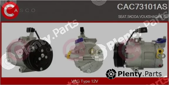 Casco CAC73101AS — Compressor, air conditioning
