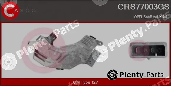 Casco CRS77003GS — Resistor, interior blower