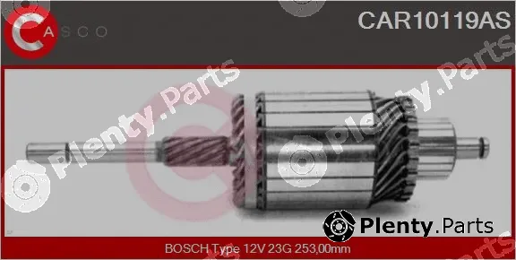 Casco CAR10119AS — Armature, starter