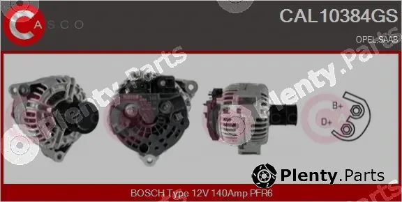 Casco CAL10384GS — Alternator