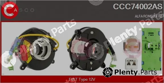 Casco CCC74002AS — Clockspring, airbag