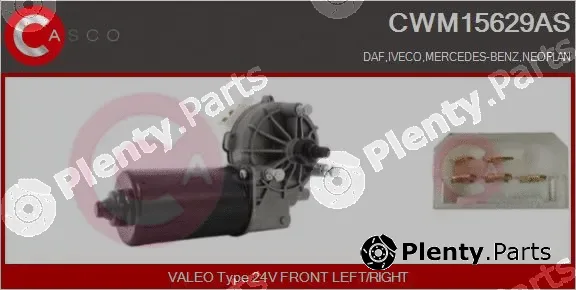 Casco CWM15629AS — Wiper Motor