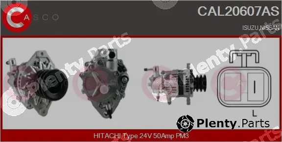 Casco CAL20607AS — Alternator