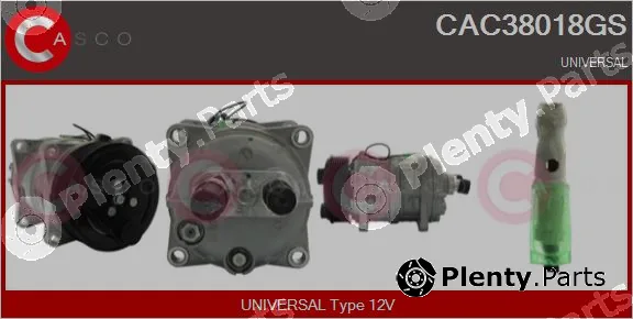 Casco CAC38018GS — Compressor, air conditioning