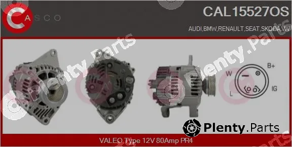 Casco CAL15527OS — Alternator
