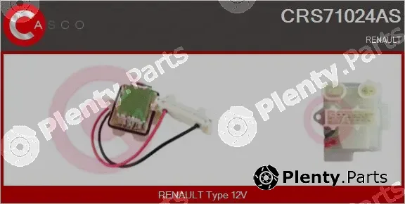 Casco CRS71024AS — Resistor, interior blower