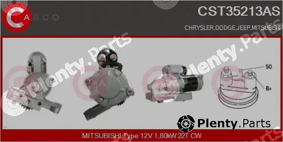 Casco CST35213AS — Starter