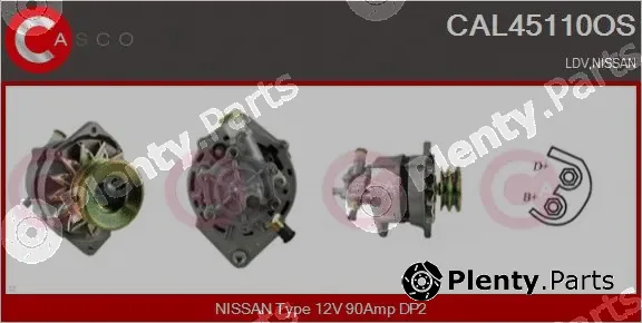 Casco CAL45110OS — Alternator