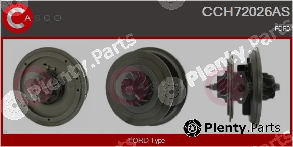 Casco CCH72026AS — Core assembly, turbocharger