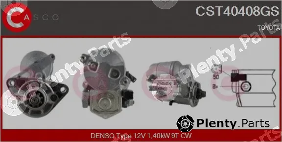 Casco CST40408GS — Starter