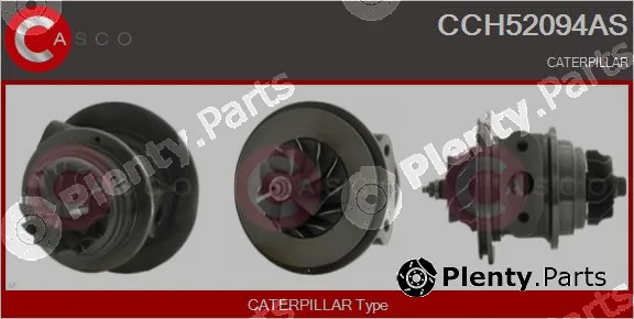 Casco CCH52094AS — Core assembly, turbocharger