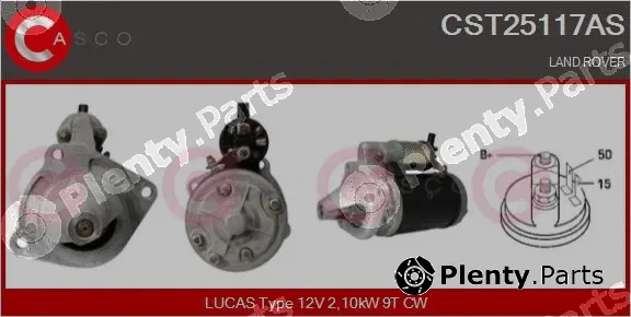 Casco CST25117AS — Starter