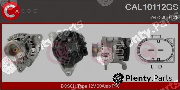 Casco CAL10112GS — Alternator