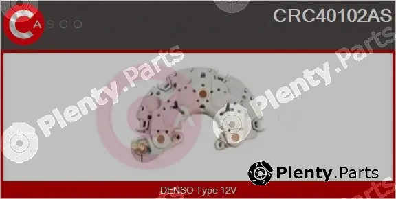 Casco CRC40102AS — Rectifier, alternator