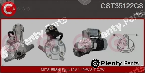 Casco CST35122GS — Starter