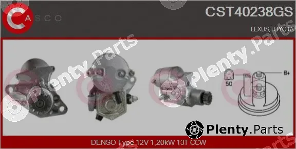 Casco CST40238GS — Starter