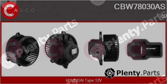 Casco CBW78030AS — Interior Blower