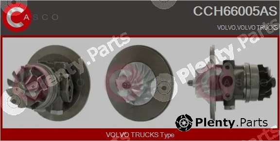 Casco CCH66005AS — Core assembly, turbocharger