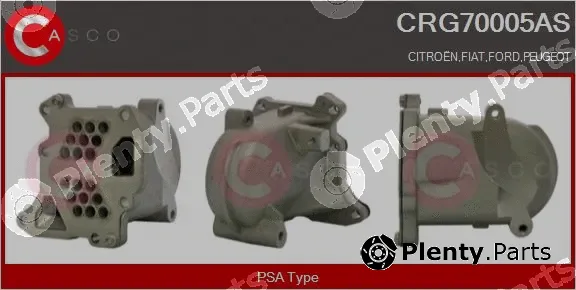 Casco CRG70005AS — Cooler, exhaust gas recirculation