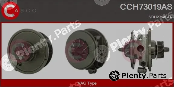 Casco CCH73019AS — Core assembly, turbocharger
