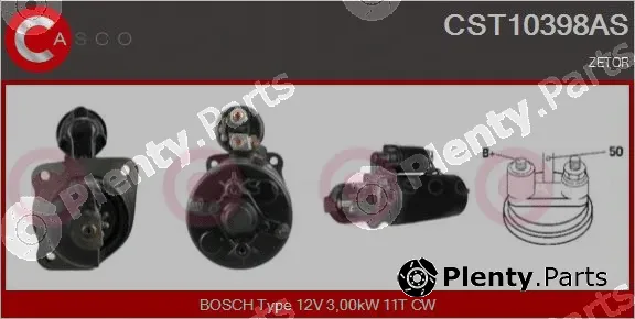Casco CST10398AS — Starter