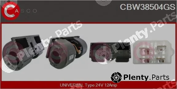 Casco CBW38504GS — Interior Blower