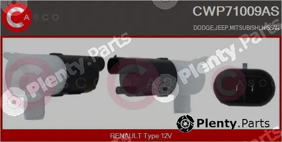 Casco CWP71009AS — Washer Fluid Pump, window cleaning