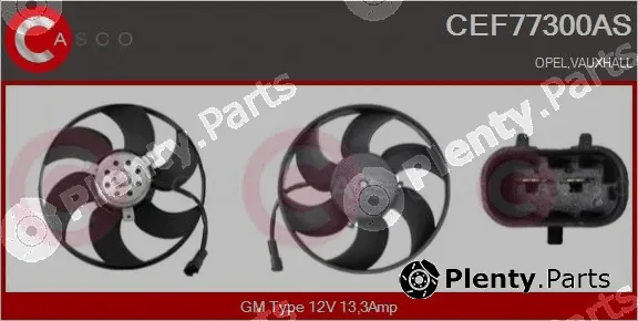 Casco CEF77300AS — Fan, engine cooling
