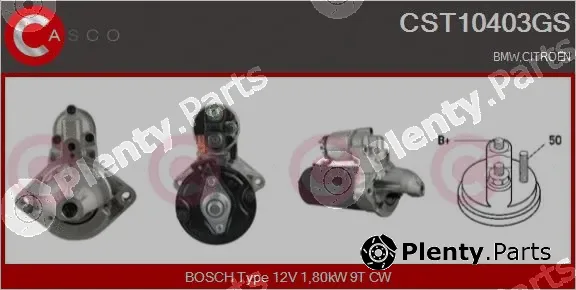 Casco CST10403GS — Starter