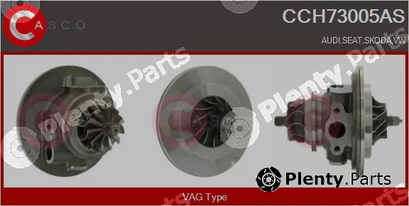 Casco CCH73005AS — Core assembly, turbocharger