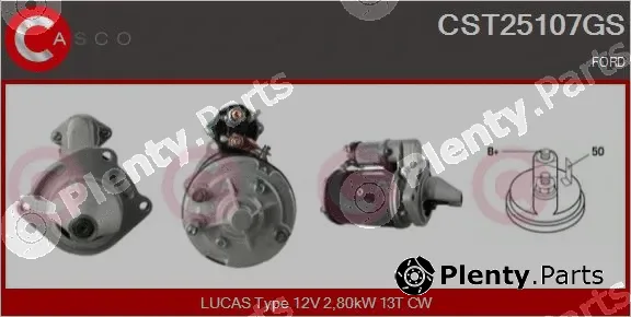 Casco CST25107GS — Starter