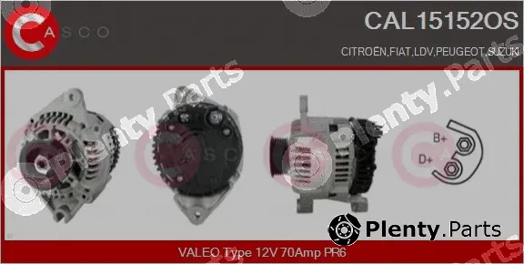 Casco CAL15152OS — Alternator