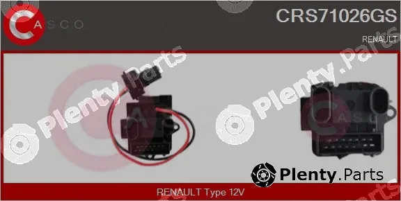 Casco CRS71026GS — Resistor, interior blower