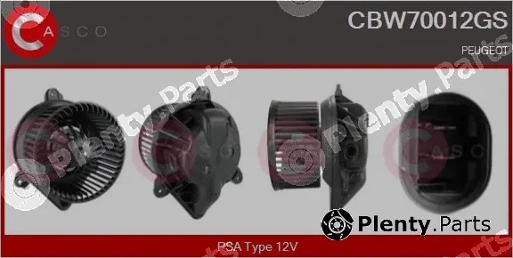 Casco CBW70012GS — Interior Blower