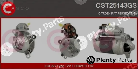 Casco CST25143GS — Starter