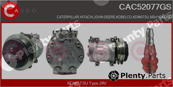 Casco CAC52077GS — Compressor, air conditioning