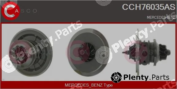 Casco CCH76035AS — Core assembly, turbocharger
