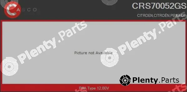Casco CRS70052GS — Series resistor, electric motor (radiator fan)