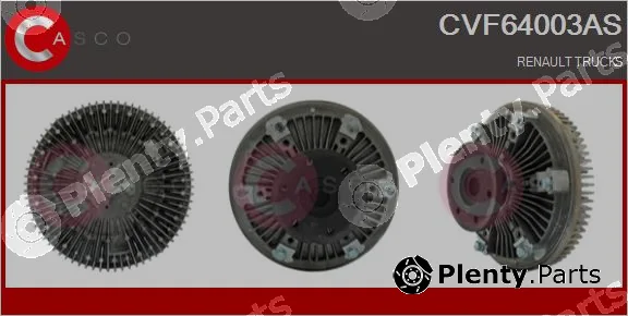 Casco CVF64003AS — Clutch, radiator fan
