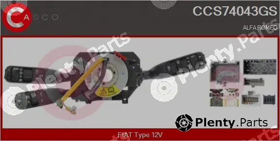Casco CCS74043GS — Steering Column Switch