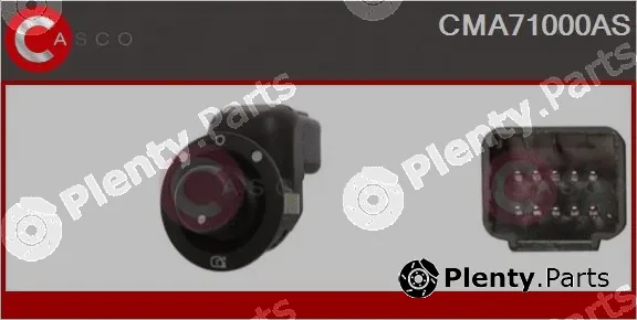 Casco CMA71000AS — Switch, exterior rearview mirror adjustment