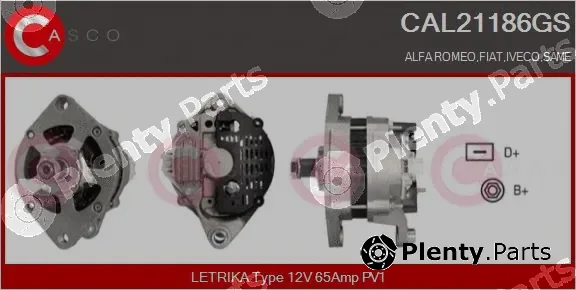 Casco CAL21186GS — Alternator