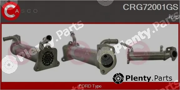 Casco CRG72001GS — Cooler, exhaust gas recirculation