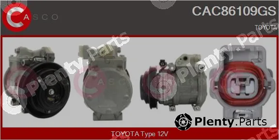 Casco CAC86109GS — Compressor, air conditioning
