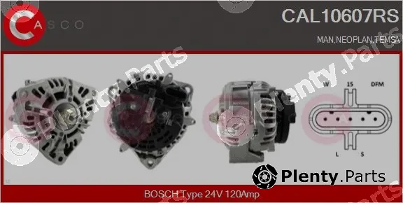 Casco CAL10607RS — Alternator
