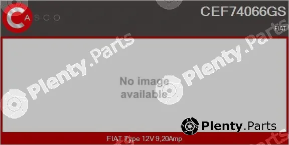 Casco CEF74066GS — Electric Motor, radiator fan