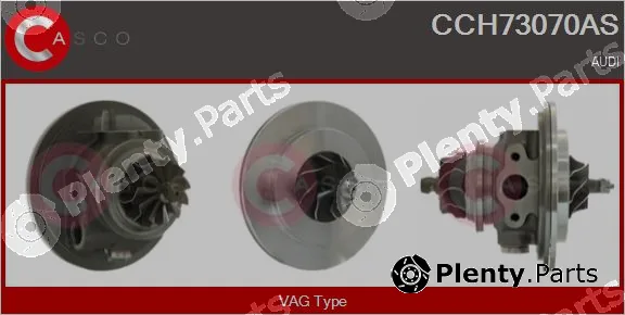 Casco CCH73070AS — Core assembly, turbocharger