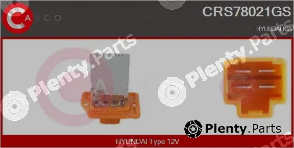 Casco CRS78021GS — Resistor, interior blower